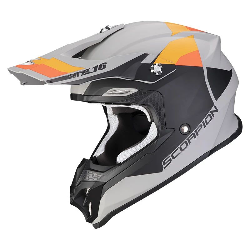 Policarbonato Casco Scorpion Vx-16 Evo Air Spectrum Arancio 3 Policarbonato Casco Scorpion Vx-16 Evo Air Spectrum Arancio