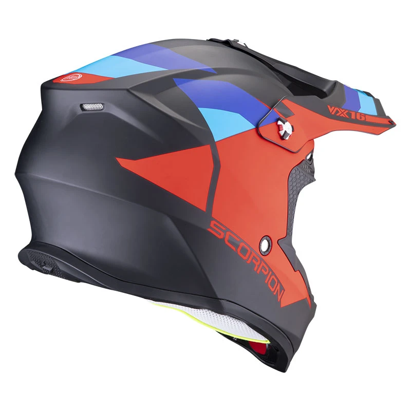 Policarbonato Casco Scorpion Vx-16 Evo Air Spectrum Rosso 4 Policarbonato Casco Scorpion Vx-16 Evo Air Spectrum Rosso - immagine 2