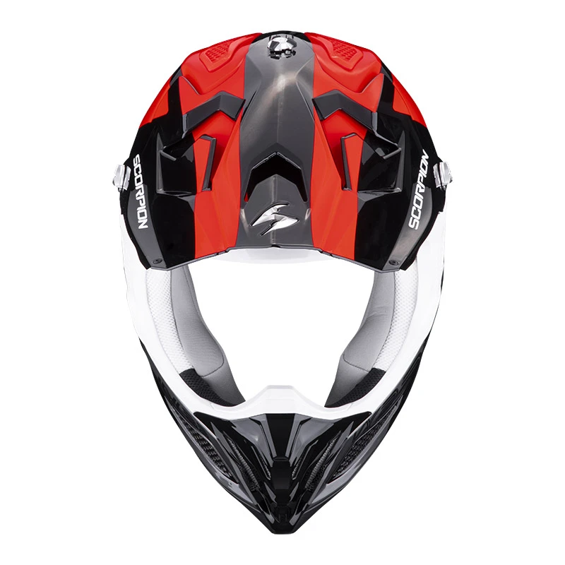 Fibra Casco Scorpion Vx-22 Air Attis Nero Rosso 3 Fibra Casco Scorpion Vx-22 Air Attis Nero Rosso - immagine 2