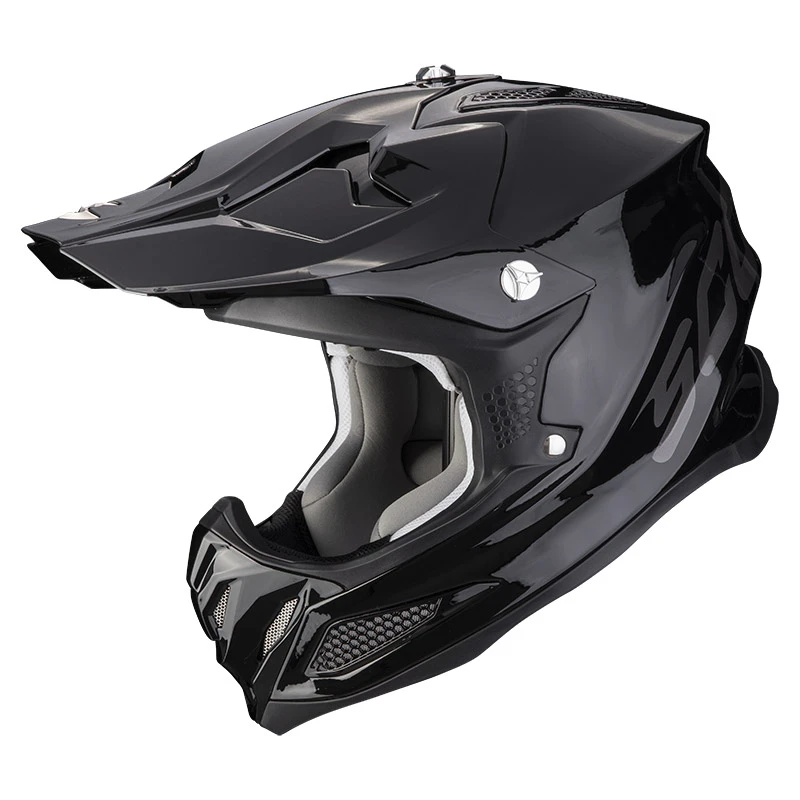 Fibra Casco Scorpion Vx-22 Air Solid Nero 3 Fibra Casco Scorpion Vx-22 Air Solid Nero