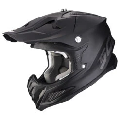 Fibra Casco Scorpion Vx-22 Air Solid Nero Opaco